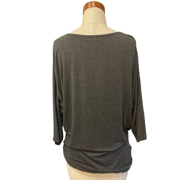 Michael Stars womens long top one size. Dark Grey - Picture 4 of 7